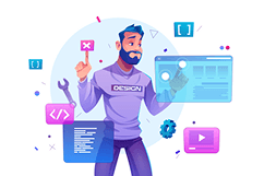 UI/UX Design illustration